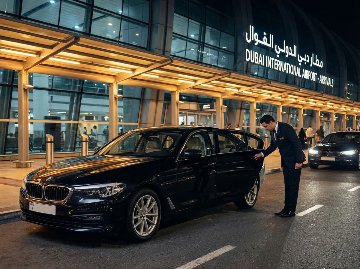 Arrive Like You Belong — Private Dubai Airport Transfers