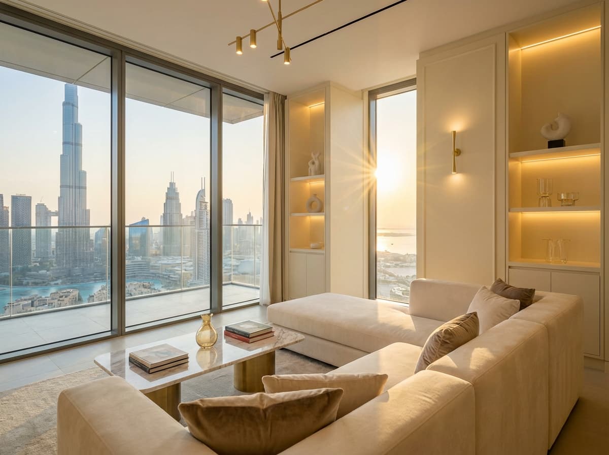 Luxury serviced apartment at DIFC — Burj Daman & Sky Gardens